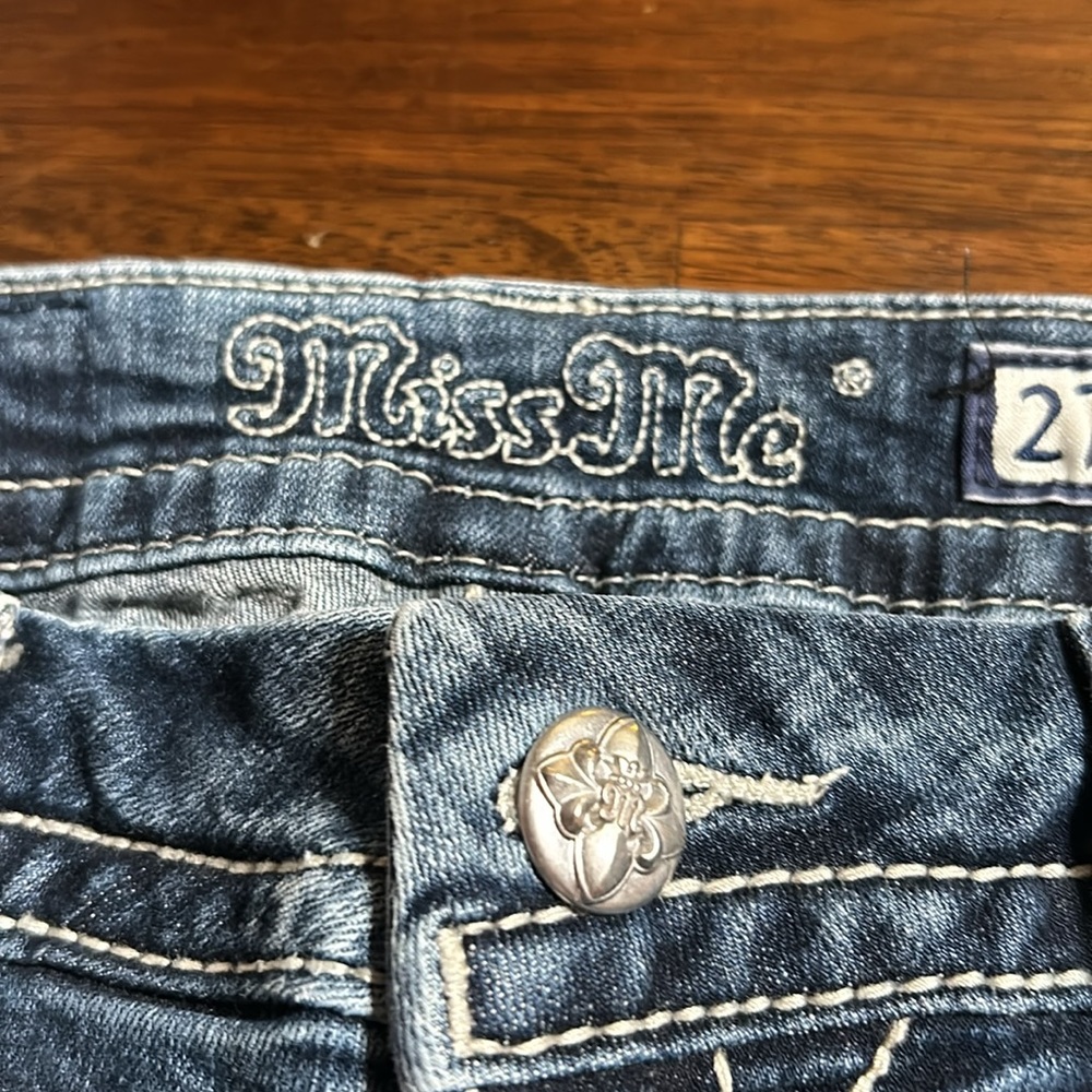Miss me jeans waist size 27 inseam 29 bootcut - Picture 5 of 5